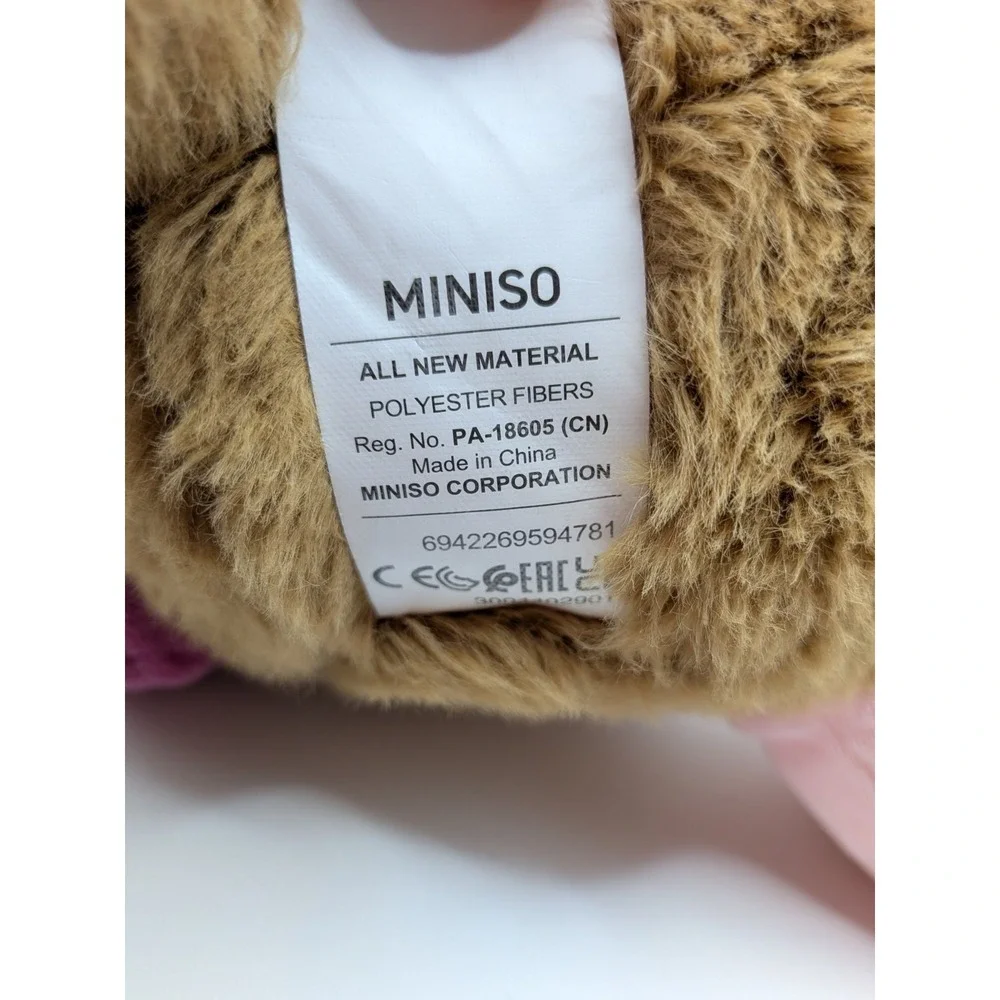 Miniso Zanmang Loopy Sitting Plush Beaver in Capybara Costume 10